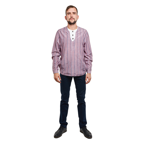 Giorgio Armani Blouse Men size M Dark Magenta